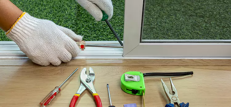 Sliding Door Track Replacement in Baytown, TX